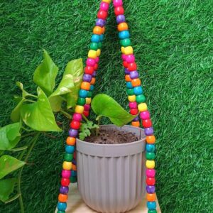 Colorful Beaded Boho Shelves