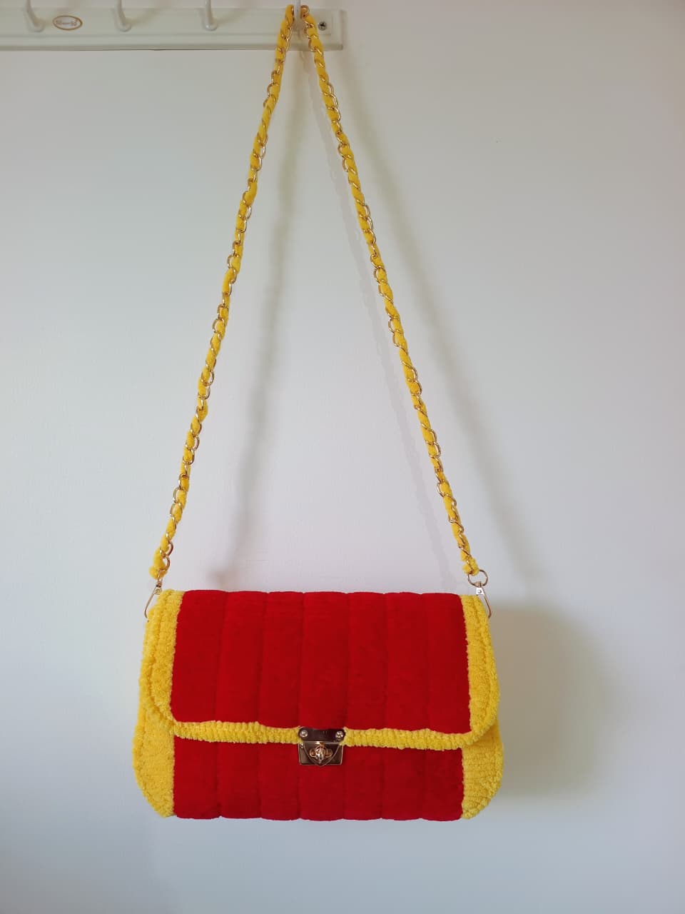 Sling Bag (Red &Yellow) - Image 5