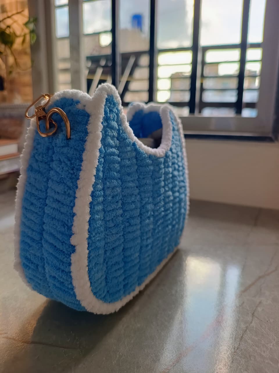 Blue Bliss Sling Bag - Image 4