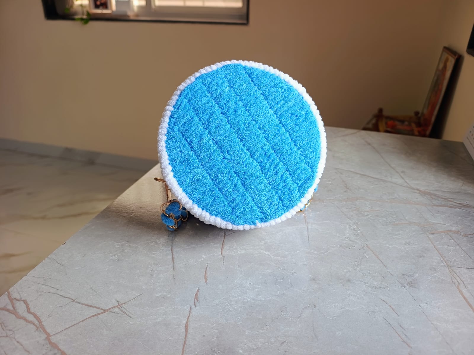 Aqua Circle Sling Bag - Image 3